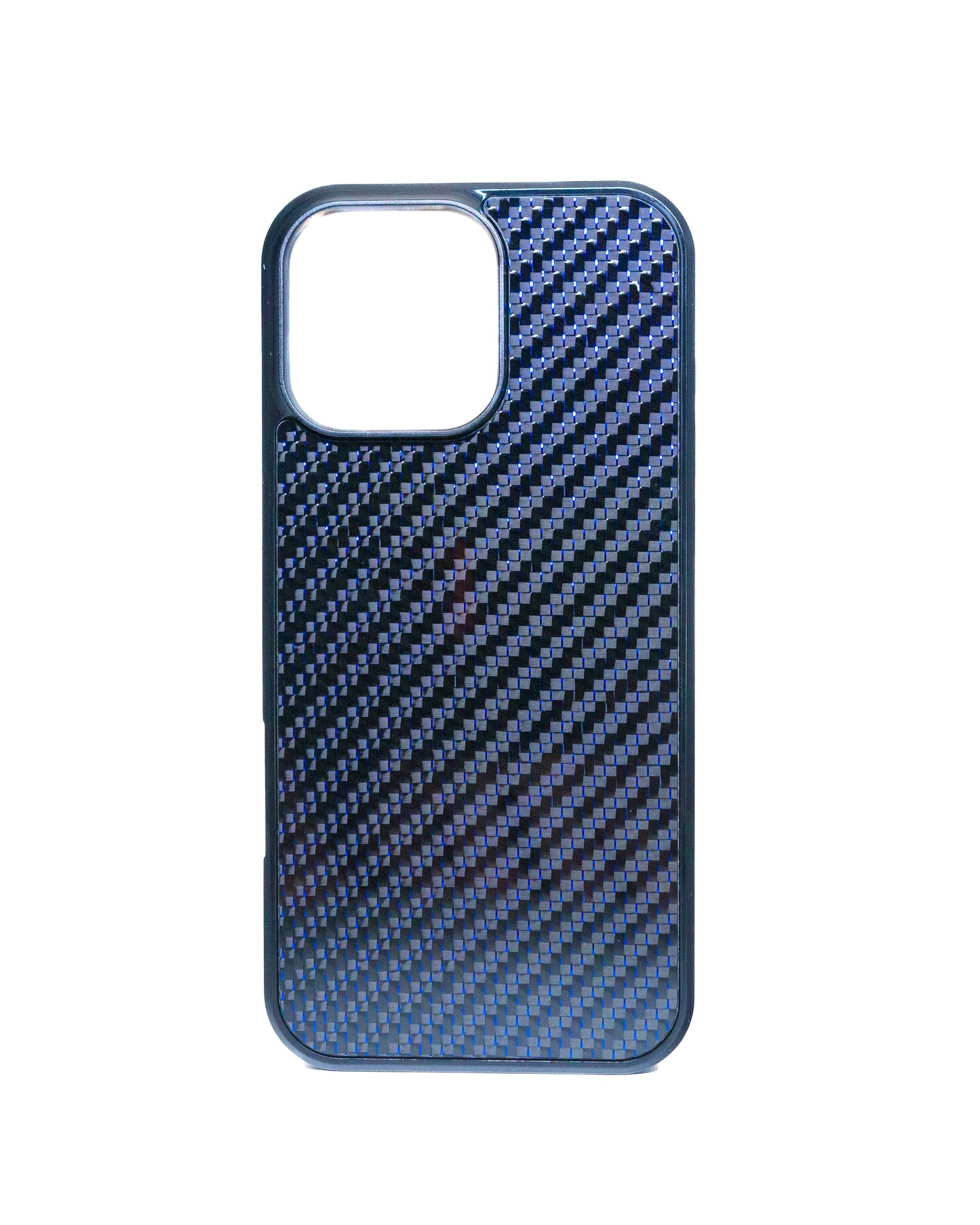 iPhone Blue Carbon Fiber Case MagSafe